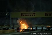 Steiner revient avec émotion et positivité sur l'accident de Grosjean à Bahreïn