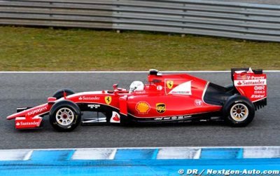Jerez, day 1: Vettel quickest but Mercedes send out strong message