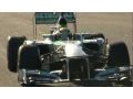 Vidéo - Nico Rosberg en piste avec la F1 W04