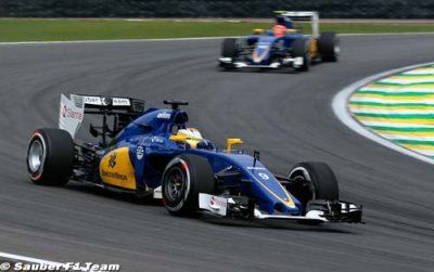 Race - Brazilian GP report: Sauber Ferrari