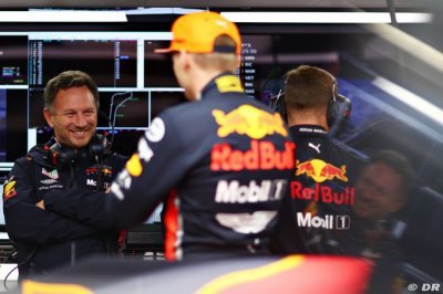 Horner ravi de pouvoir passer l’année sans rumeur sur le contrat de Verstappen