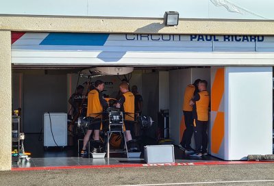 Piastri up and running in secret McLaren test