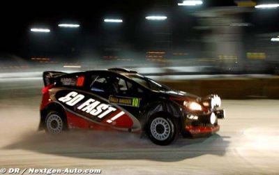 Henning Solberg secures first points in Sweden
