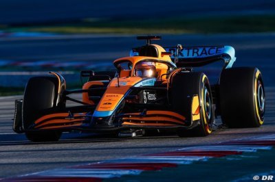 Norris et Ricciardo étaient excités derrière le volant de la McLaren MCL36
