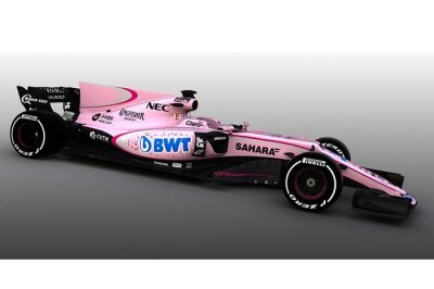 Force India turns pink with new sponsorship deal!