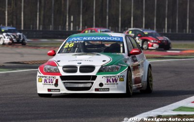 Monza, Warm-up&nbsp;: D’Aste le plus rapide sous la pluie