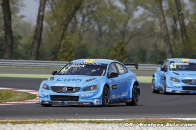 Hungaroring, L2&nbsp;: Björk place Polestar en tête en Hongrie
