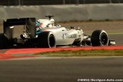 L'équipe Williams heureuse avec ses pilotes