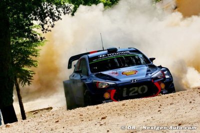 Hyundai Motorsport in prime position for Polish podium