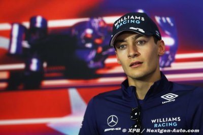 Russell n’aurait jamais imaginé marquer autant de points que Pérez en 5 GP