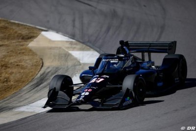 Un Grosjean ’pas entièrement remis’ a découvert l’IndyCar 