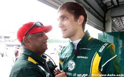 Caterham vise la 10e place au championnat