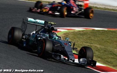 Rosberg signe la pole position à Barcelone