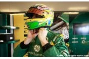 Lotus not risking prize money for Razia debut