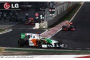 Force India s'est adapté aux conditions changeantes