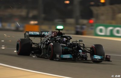 Mercedes a surtout cherché à calmer le train arrière de sa F1