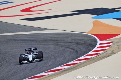 Gasly et Kvyat déjà dans un bon rythme à Bahreïn
