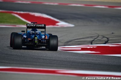FP1 & FP2 - US GP report: Force India Mercedes