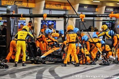 Course cauchemardesque pour les pilotes McLaren F1 à Sakhir