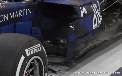 Red Bull a bien pris soin de camoufler l’entrée de ses pontons