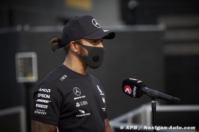 Le Covid touche Mercedes F1, Hamilton est un peu inquiet