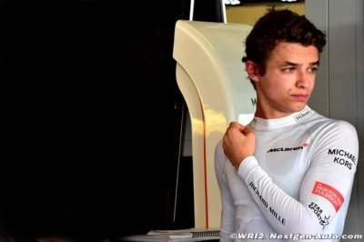 Lando Norris prepared to leave McLaren