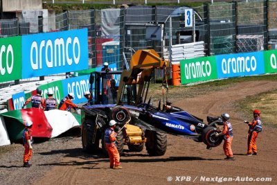 Williams ’very worried’ about chassis, spare parts crisis