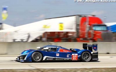 Les Peugeot 908 en première ligne à Sebring
