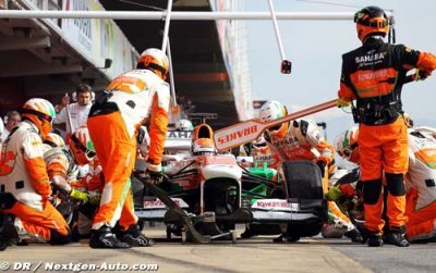 Adrian Sutil s’est remis dans le rythme des Grands Prix