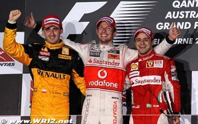 Button wins in Australia!