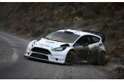 La Fiesta RS WRC avec le nouveau design au Mexique