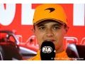 Norris se dit ouvert à défier Verstappen dans la même équipe en F1