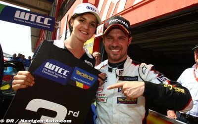 Tiago Monteiro once again on the podium at Monza