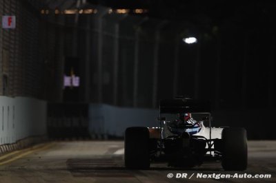 Race - Singapore GP report: Williams Mercedes