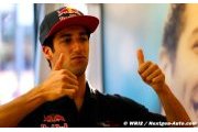 Ricciardo espère se mettre très vite au niveau de Vettel