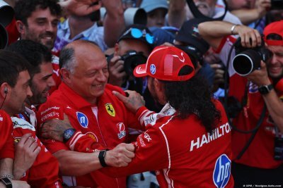 Ferrari relancée à Barcelone&nbsp;: Vasseur se réjouit pour Hamilton mais tempère l’euphorie