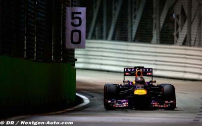 Vettel décroche la pole en prenant des risques