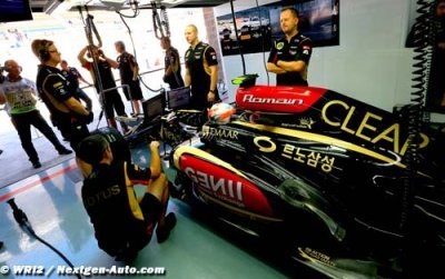 Grosjean ravi de sa 4ème place