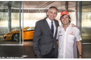 Les premières photos de Perez chez McLaren