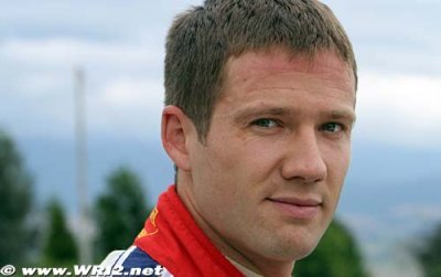 Sébastien Ogier avec la DS3 R3 au Rallye du Var