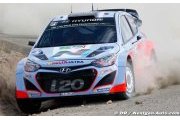 Hyundai continues its learning on second day of Rally Australia