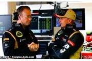 Kovalainen dans les pas et les sous-vêtements de Raikkonen