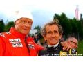 Prost et les accidents des années 1980 en F1