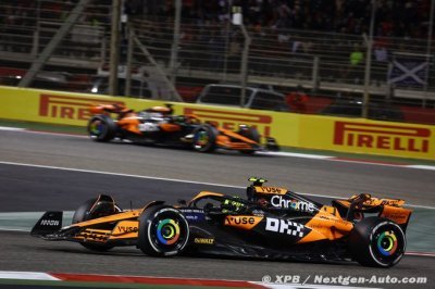 McLaren F1 : ’Tout va mieux’ qu’en 2023 pour Norris