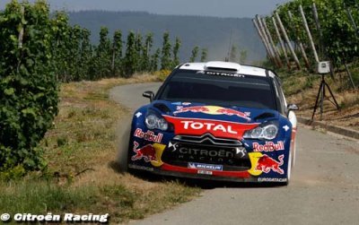 Ogier fastest in Germany shakedown