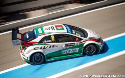 Tiago Monteiro prépare les courses de Spa-Francorchamps