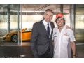 Les premières photos de Perez chez McLaren