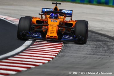 De Ferran est heureux des performances de McLaren en Hongrie
