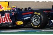 Mark Webber en démo à Sidney