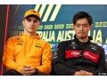 Zhou compatit avec les premières difficultés de Piastri en F1